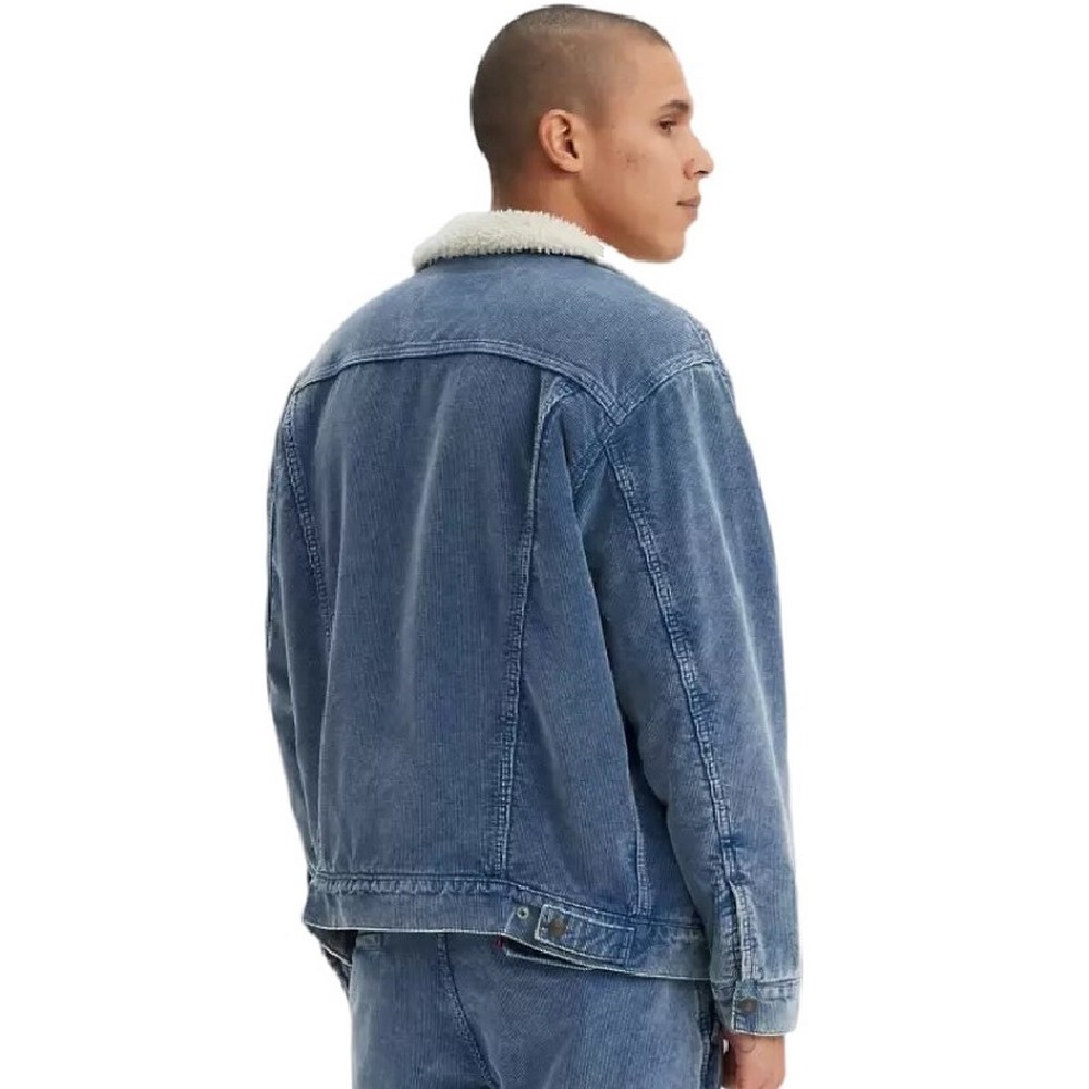 LEVIS RELAXED FIT SHERPA TRKR A57840016 ΜΠΟΥΦΑΝ ΑΝΔΡΙΚΟ BLUE