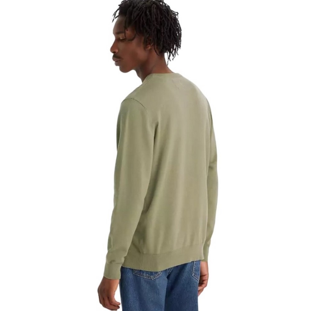 LEVIS LIGHTWEIGHT HM SWEATER A72070004 ΠΟΥΛΟΒΕΡ ΑΝΔΡΙΚΟ KHAKI