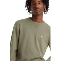 LEVIS LIGHTWEIGHT HM SWEATER A72070004 ΠΟΥΛΟΒΕΡ ΑΝΔΡΙΚΟ KHAKI