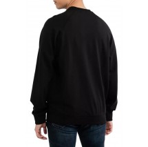 GUESS IRIDESCENT SWEATSHIRT ΜΠΛΟΥΖΑ ΦΟΥΤΕΡ ΑΝΔΡΙΚΟ BLACK