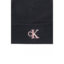 CALVIN KLEIN JEANS MONOGRAM EMBRO BEANIE ΣΚΟΥΦΟΣ ΓΥΝΑΙΚΕΙΟΣ BLACK