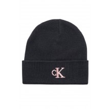 CALVIN KLEIN JEANS MONOGRAM EMBRO BEANIE ΣΚΟΥΦΟΣ ΓΥΝΑΙΚΕΙΟΣ BLACK