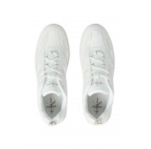 CALVIN KLEIN JEANS BASKET CUPSOLE LOW MIX MTL ΠΑΠΟΥΤΣΙ ΑΝΔΡΙΚΟ WHITE