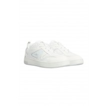 CALVIN KLEIN JEANS BASKET CUPSOLE LOW MIX MTL ΠΑΠΟΥΤΣΙ ΑΝΔΡΙΚΟ WHITE