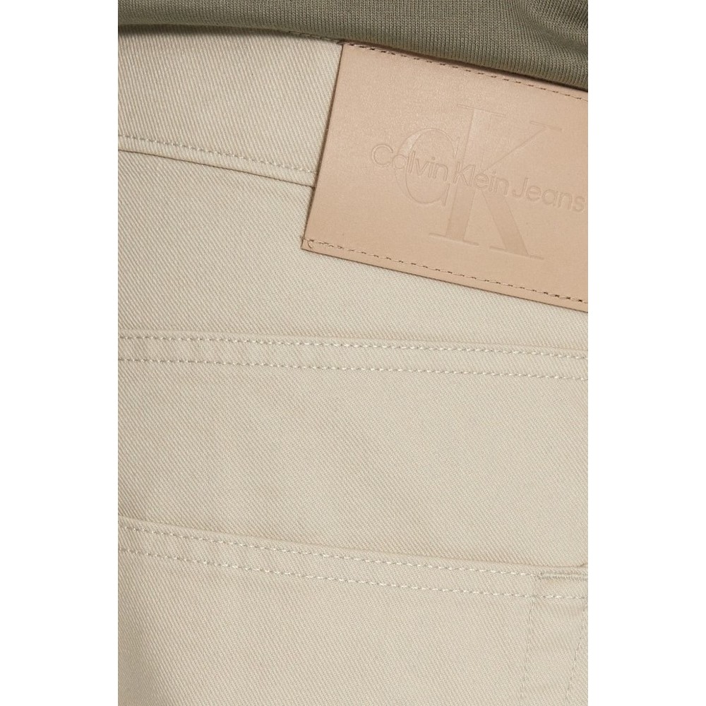 CALVIN KLEIN JEANS STRAIGHT COTTON TWILL PANT ΠΑΝΤΕΛΟΝΙ ΑΝΔΡΙΚΟ PELICAN