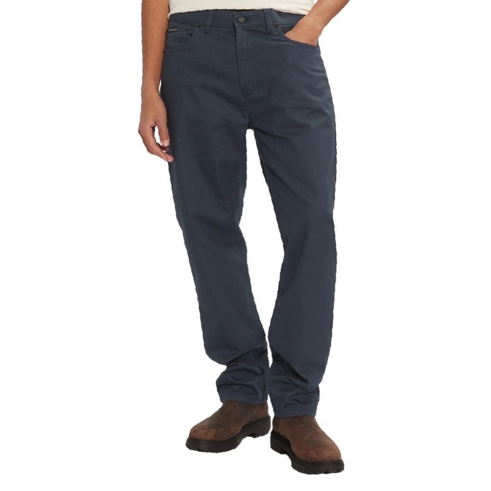 CALVIN KLEIN JEANS STRAIGHT COTTON TWILL PANT ΠΑΝΤΕΛΟΝΙ ΑΝΔΡΙΚΟ INK