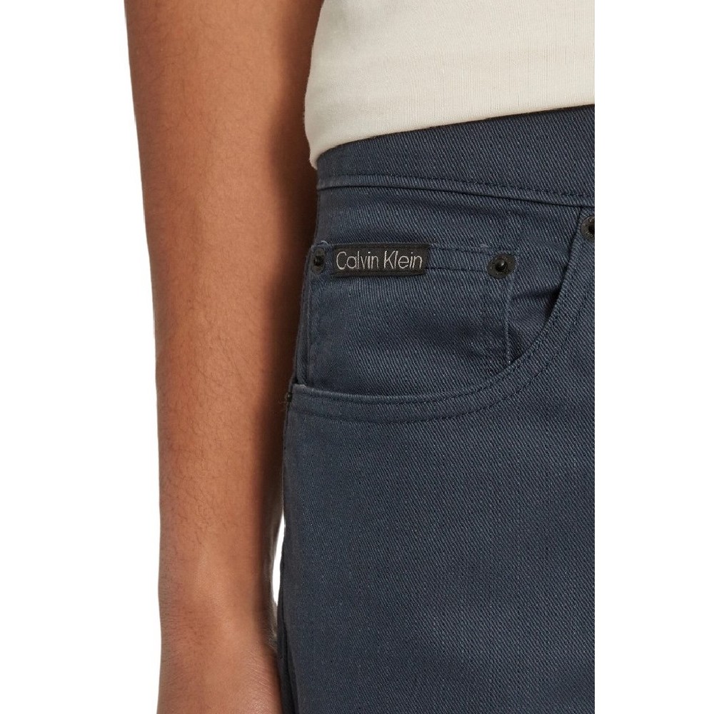 CALVIN KLEIN JEANS STRAIGHT COTTON TWILL PANT ΠΑΝΤΕΛΟΝΙ ΑΝΔΡΙΚΟ INK