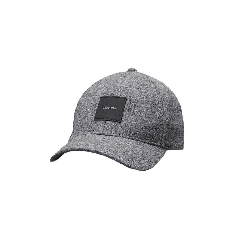 CALVIN KLEIN WOOL BB CAP ΚΑΠΕΛΟ ΑΝΔΡΙΚΟ DARK GREY