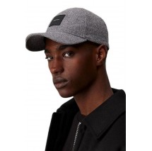 CALVIN KLEIN WOOL BB CAP ΚΑΠΕΛΟ ΑΝΔΡΙΚΟ DARK GREY