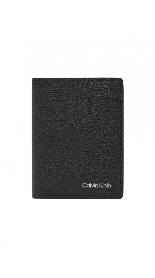 CALVIN KLEIN JEANS WARMTH BIFOLD 7CC W/COIN ΠΟΡΤΟΦΟΛΙ ΑΝΔΡΙΚΟ BLACK