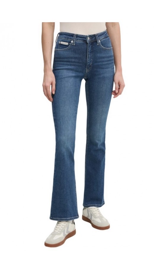 CALVIN KLEIN JEANS SKINNY BOOTCUT ΠΑΝΤΕΛΟΝΙ ΓΥΝΑΙΚΕΙΟ DENIM DARK