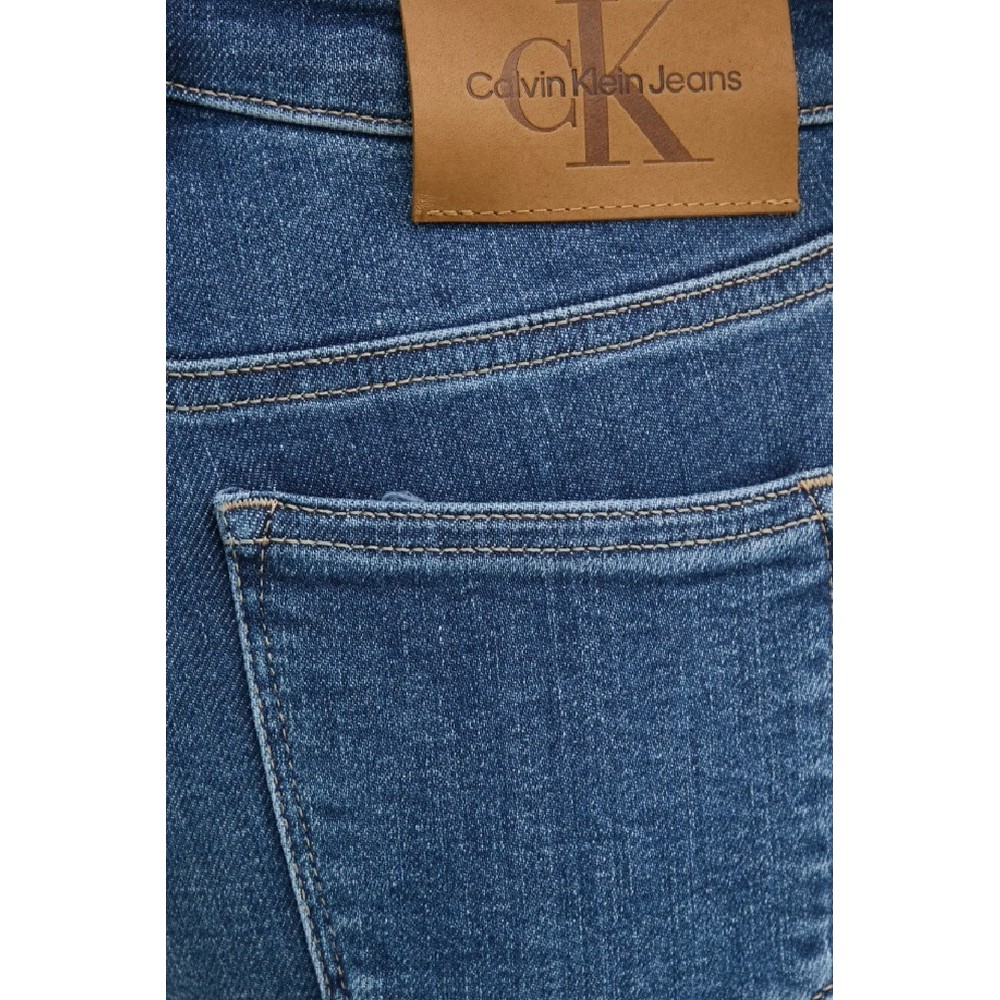 CALVIN KLEIN JEANS SKINNY BOOTCUT ΠΑΝΤΕΛΟΝΙ ΓΥΝΑΙΚΕΙΟ DENIM DARK