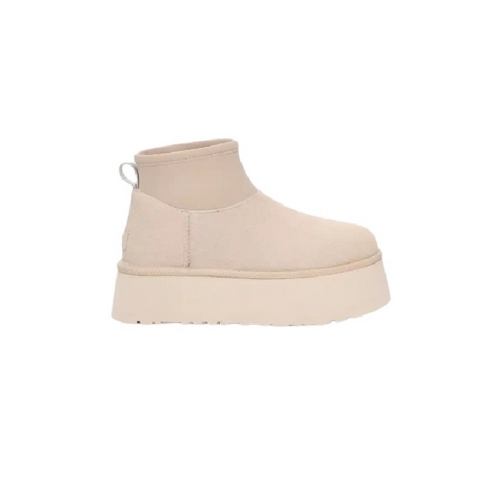 UGG CLASSIC MINI DIPPER PUFFER ΧΑΜΛΗ ΜΠΟΤΑ ΓΥΝΑΙΚΕΙΑ CREAMY WHITE