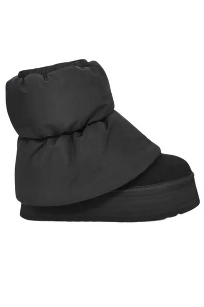 UGG CLASSIC MINI DIPPER PUFFER ΧΑΜΛΗ ΜΠΟΤΑ ΓΥΝΑΙΚΕΙΑ BLACK