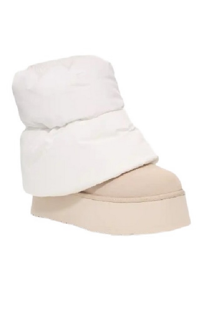 UGG CLASSIC MINI DIPPER PUFFER ΧΑΜΛΗ ΜΠΟΤΑ ΓΥΝΑΙΚΕΙΑ CREAMY WHITE