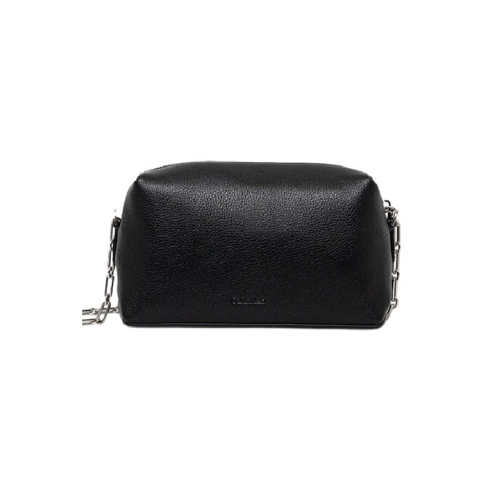 CALVIN KLEIN PLAQUE CAMERA BAG ΤΣΑΝΤΑ ΓΥΝΑΙΚΕΙΑ BLACK