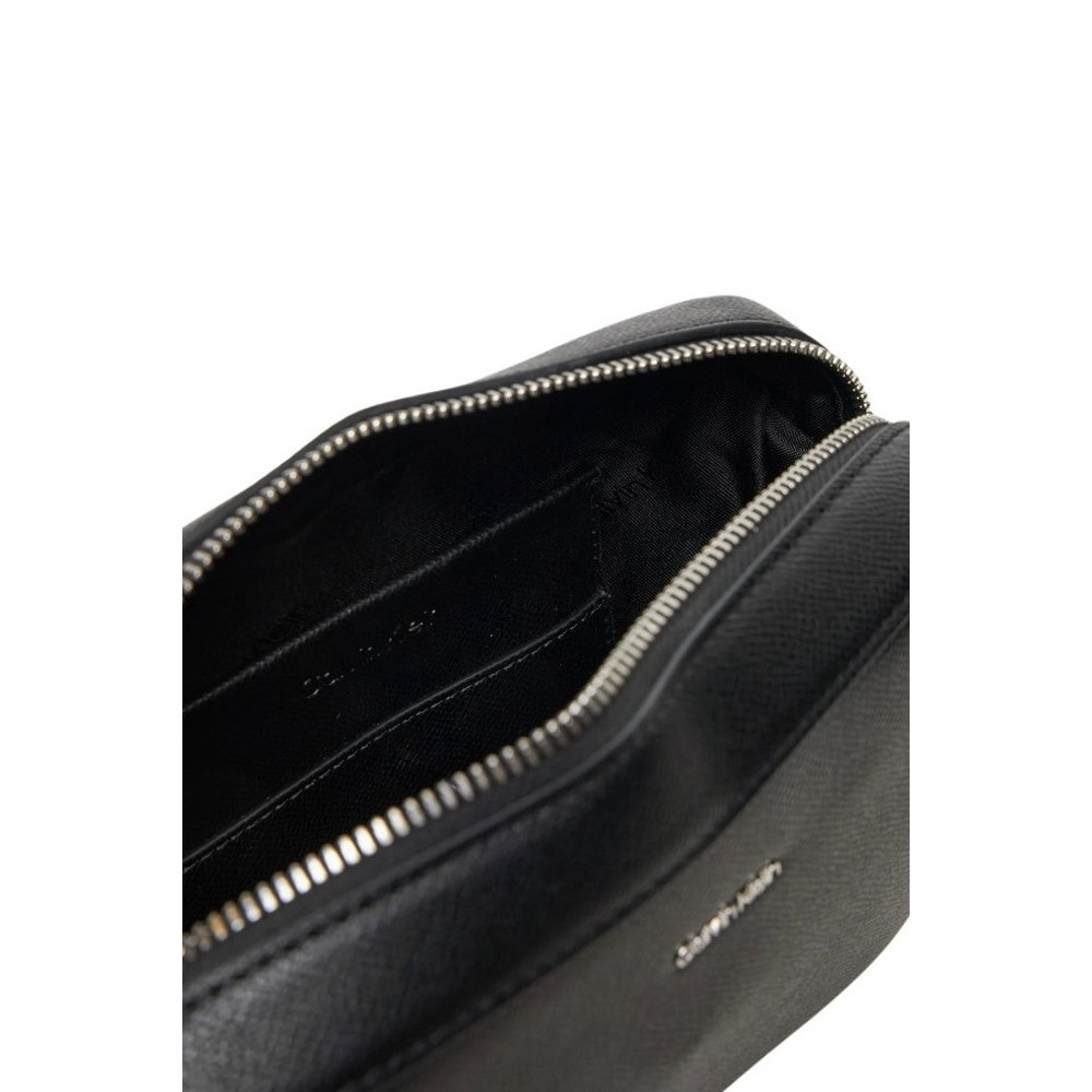 CALVIN KLEIN MUST SMALL CAMERA BAG_CAVIAR ΤΣΑΝΤΑ ΓΥΝΑΙΚΕΙΑ BLACK