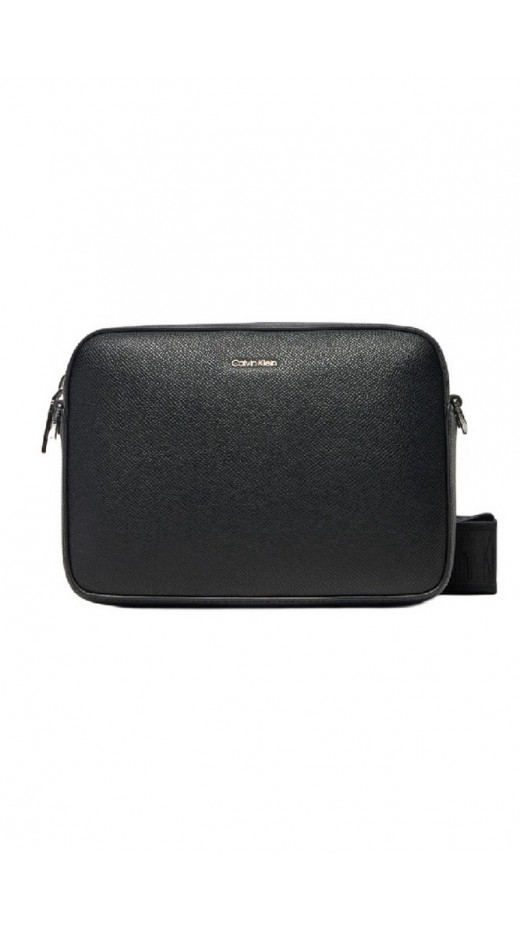 CALVIN KLEIN MUST SMALL CAMERA BAG_CAVIAR ΤΣΑΝΤΑ ΓΥΝΑΙΚΕΙΑ BLACK