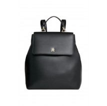 TOMMY HILFIGER REFINED BACKPACK ΤΣΑΝΤΑ ΓΥΝΑΙΚΕΙΑ BLACK