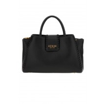 GUESS LIBERA SML GIRLFRIEND SATCHEL ΤΣΑΝΤΑ ΓΥΝΑΙΚΕΙΑ BLACK