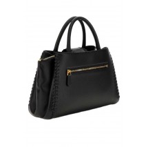 GUESS LIBERA SML GIRLFRIEND SATCHEL ΤΣΑΝΤΑ ΓΥΝΑΙΚΕΙΑ BLACK