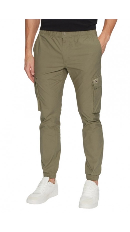 CALVIN KLEIN JEANS SKINNY CARGO ΠΑΝΤΕΛΟΝΙ ΑΝΔΡΙΚΟ KHAKI