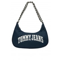 TOMMY JEANS ICONIC SHOULDER BAG CHAIN ΤΣΑΝΤΑ ΓΥΝΑΙΚΕΙΑ NAVY