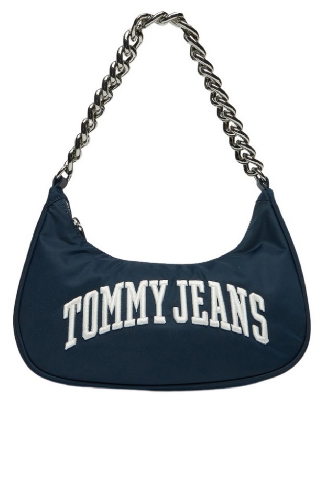 TOMMY JEANS ICONIC SHOULDER BAG CHAIN ΤΣΑΝΤΑ ΓΥΝΑΙΚΕΙΑ NAVY