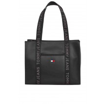 TOMMY JEANS DAILY ELEVATED TOTE ΤΣΑΝΤΑ ΓΥΝΑΙΚΕΙΑ BLACK