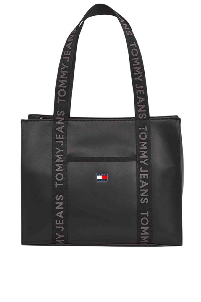 TOMMY JEANS DAILY ELEVATED TOTE ΤΣΑΝΤΑ ΓΥΝΑΙΚΕΙΑ BLACK