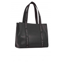 TOMMY JEANS DAILY ELEVATED TOTE ΤΣΑΝΤΑ ΓΥΝΑΙΚΕΙΑ BLACK