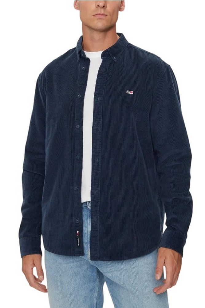 TOMMY HILFIGER TJM REG CORDUROY SHIRT ΠΟΥΚΑΜΙΣΟ  ΑΝΔΡΙΚΟ NAVY