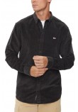 TOMMY HILFIGER TJM REG CORDUROY SHIRT ΠΟΥΚΑΜΙΣΟ  ΑΝΔΡΙΚΟ BLACK